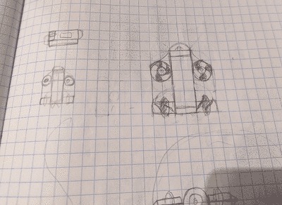 Sketch of planned ROV layout